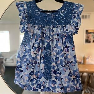 Mi Golondrina floral top